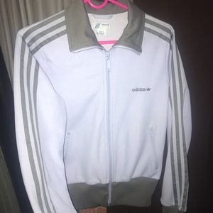 Adidas | Lilac zip up jacket w/ pockets